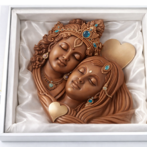 Divine Radha Krishna Love Idol