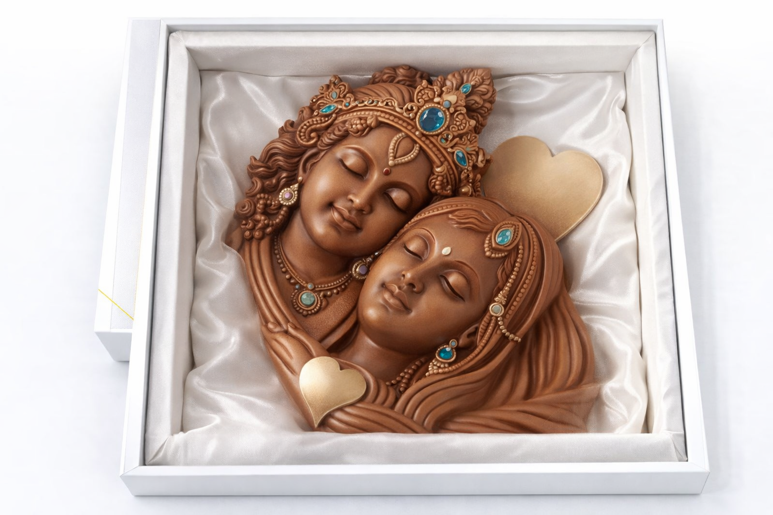 Divine Radha Krishna Love Idol