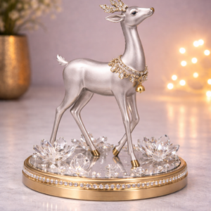 Crystal Deer Elegance Figurine