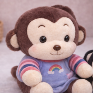 Rainbow Monkey Plush Toy