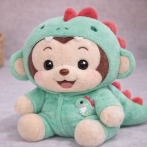 Dino Monkey Plush Toy