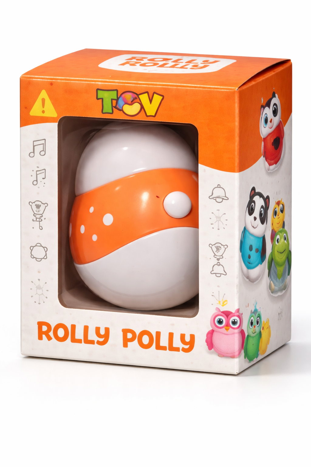 Rolly Polly Musical Tumbler Toy