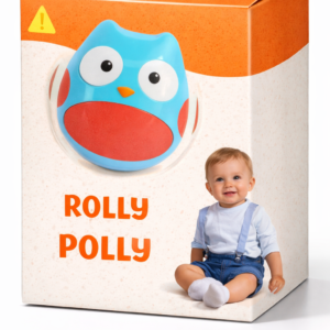 Rolly Polly Owl Tumbler Toy