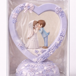 Romantic Wedding Heart Showpiece