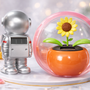 Solar Dancing Sunflower Showpiece