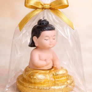 Golden Baby Buddha Idol