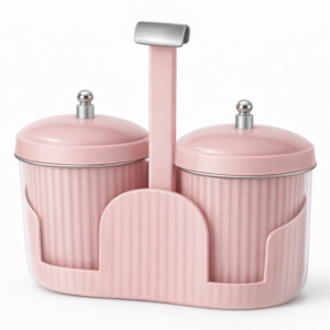 Elegant Dual Storage Jar Set