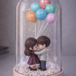 Romantic Couple Dome Showpiece