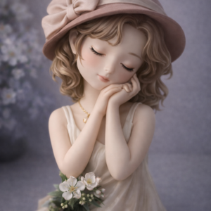 Elegant Dream Girl Figurine