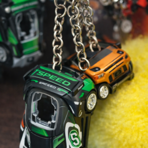 Mini Racing Car Keychains
