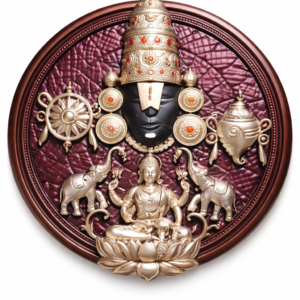 Balaji & Lakshmi Decorative Wall Art Frame