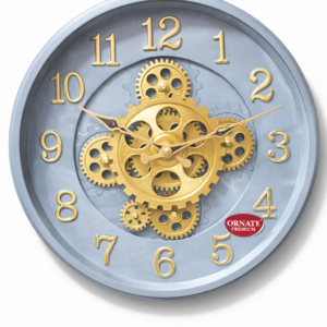Ornate Premium Gear Wall Clock