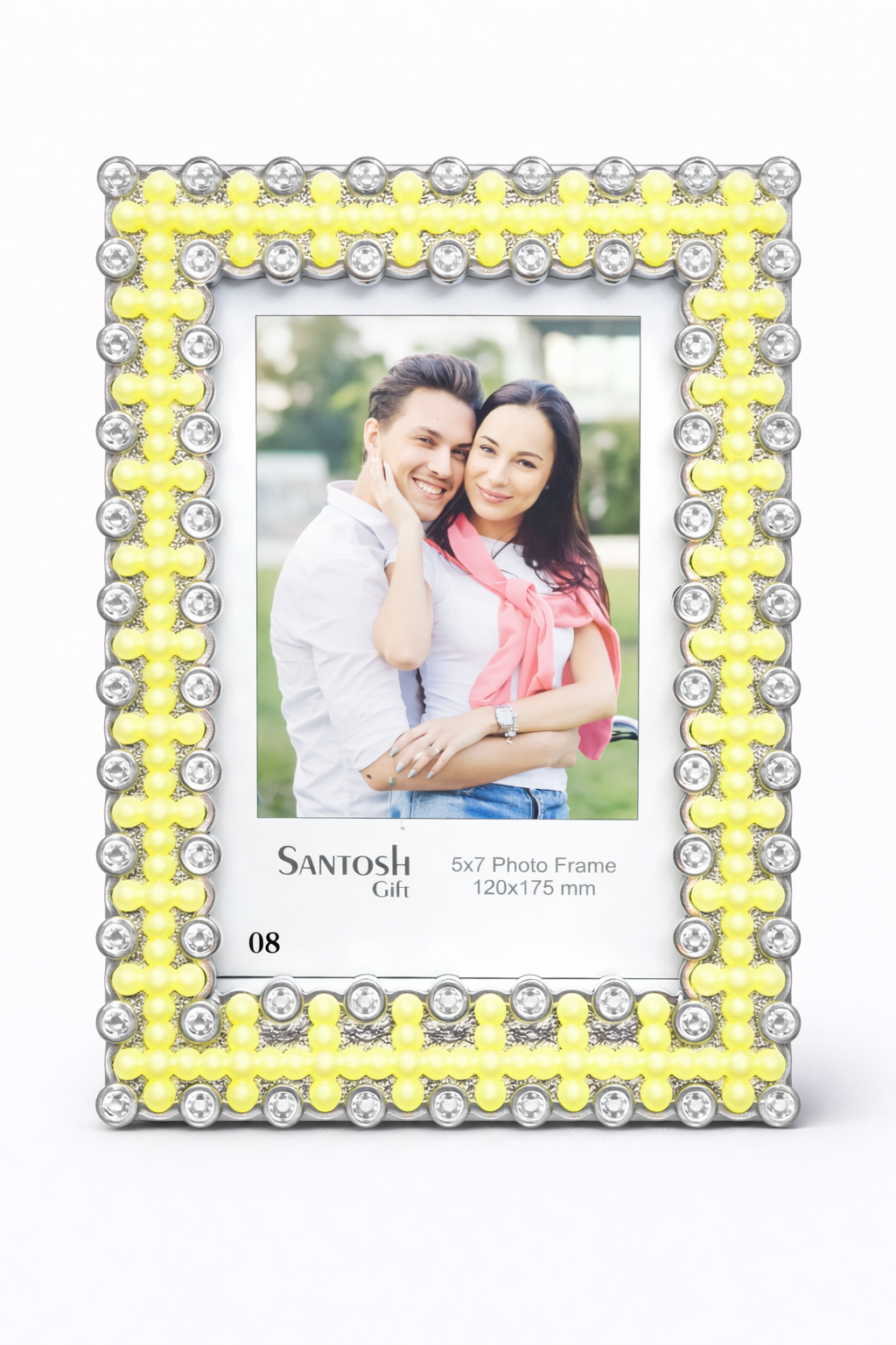Yellow Pearl Designer Photo Frame