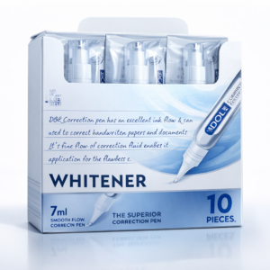 Correction Pen Whitener – 7ml (10 Pieces Pack)