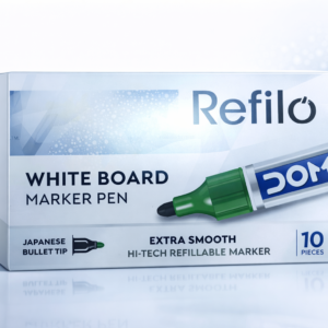 Refilo White Board Marker Pen – 10 Pieces