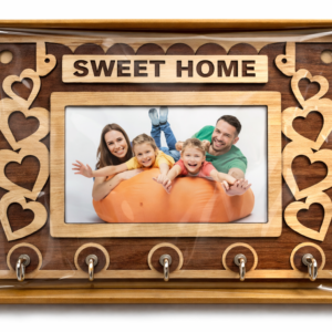 Sweet Home Family Wall Hook Organizer