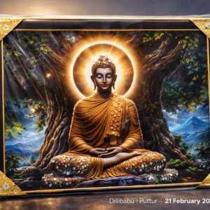 The Enlightened Buddha Under the Bodhi Tree