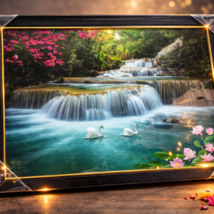 Serenity by the Waterfalls