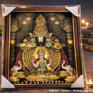 Divine Lakshmi Balaji Premium Frame