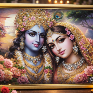 Divine Love of Radha and Krishna
