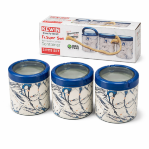 KEWIN Tea Sugar Container Set (3 Pcs)