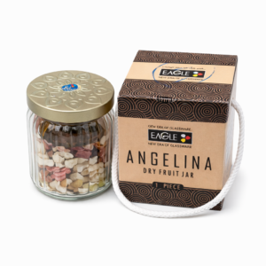 Angelina Dry Fruit Glass Jar