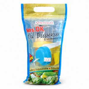 Oil Dispenser with Measuring Cup