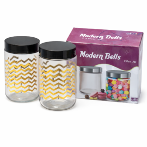 Modern Bells Jar Set