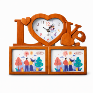 LOVE Photo Frame Clock