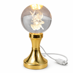 3D Crystal Ball LED Lamp