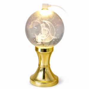 Moon Crystal LED Lamp