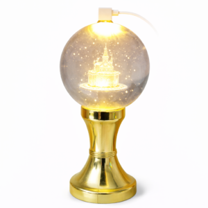 Castle Crystal LED Lamp