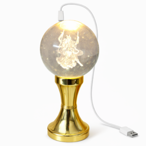 Krishna 3D Crystal LED Lamp