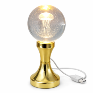 Jellyfish Crystal LED Lamp