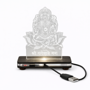 Ganesha Acrylic LED Lamp
