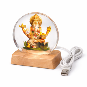 Ganesha Acrylic LED Lamp