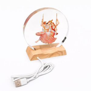 Radha Krishna LED Decor