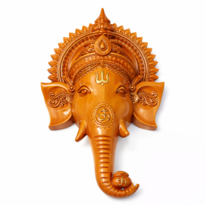 Wooden Ganesha Wall Decor
