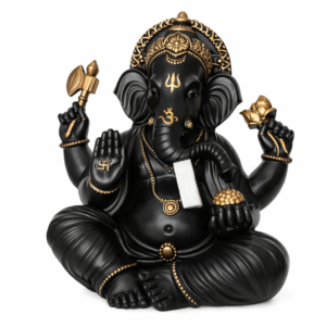 Black Ganesha Idol