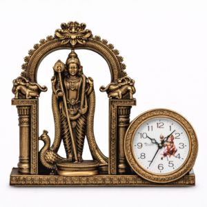 "Lord Murugan Wall Clock"